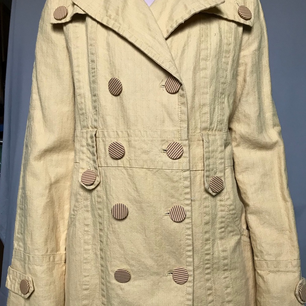 Marc Jacobs Yellow Trench Coat